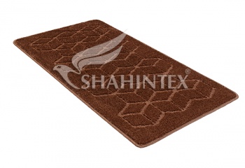 SHAHINTEX PP bathroom mat, 50*80 001 coffee 76