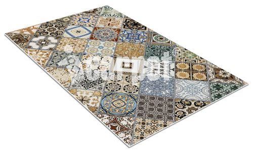Cuttable anti-slip mat icarpet PRINT (128) 50x60 