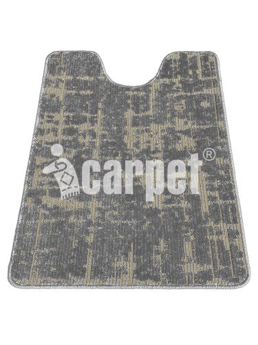 SHAHINTEX VINTAGE SH V001 toilet room mat, 60*80 biscuit 7
