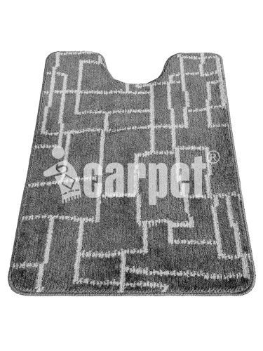 SHAHINTEX VINTAGE SH V001 toilet room mat, 60*80 biscuit 7