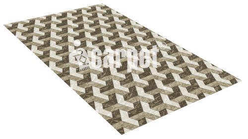 Cuttable anti-slip mat icarpet PRINT (128) 80x120 