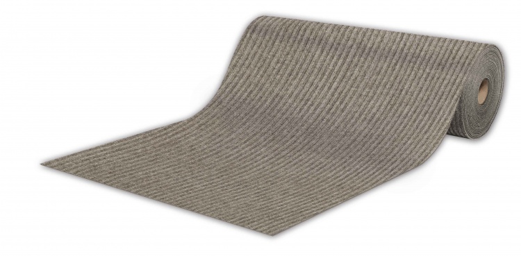 Roll mat door absorbing icarpet RIBBED TPR 100x1500 antracite
